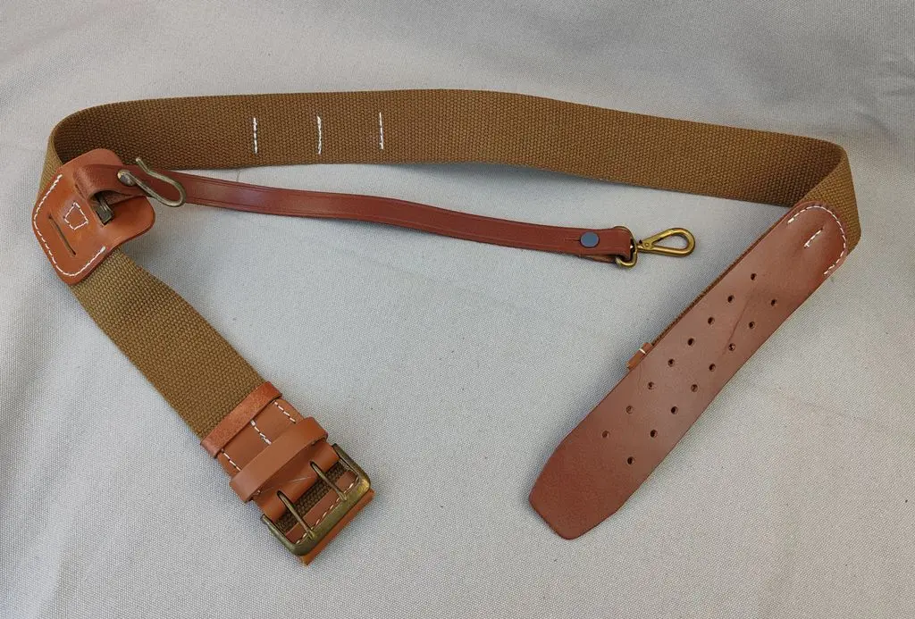 WW2 JAPANESE IJA ARMY SWORD BELT canvas WIDE 5CM