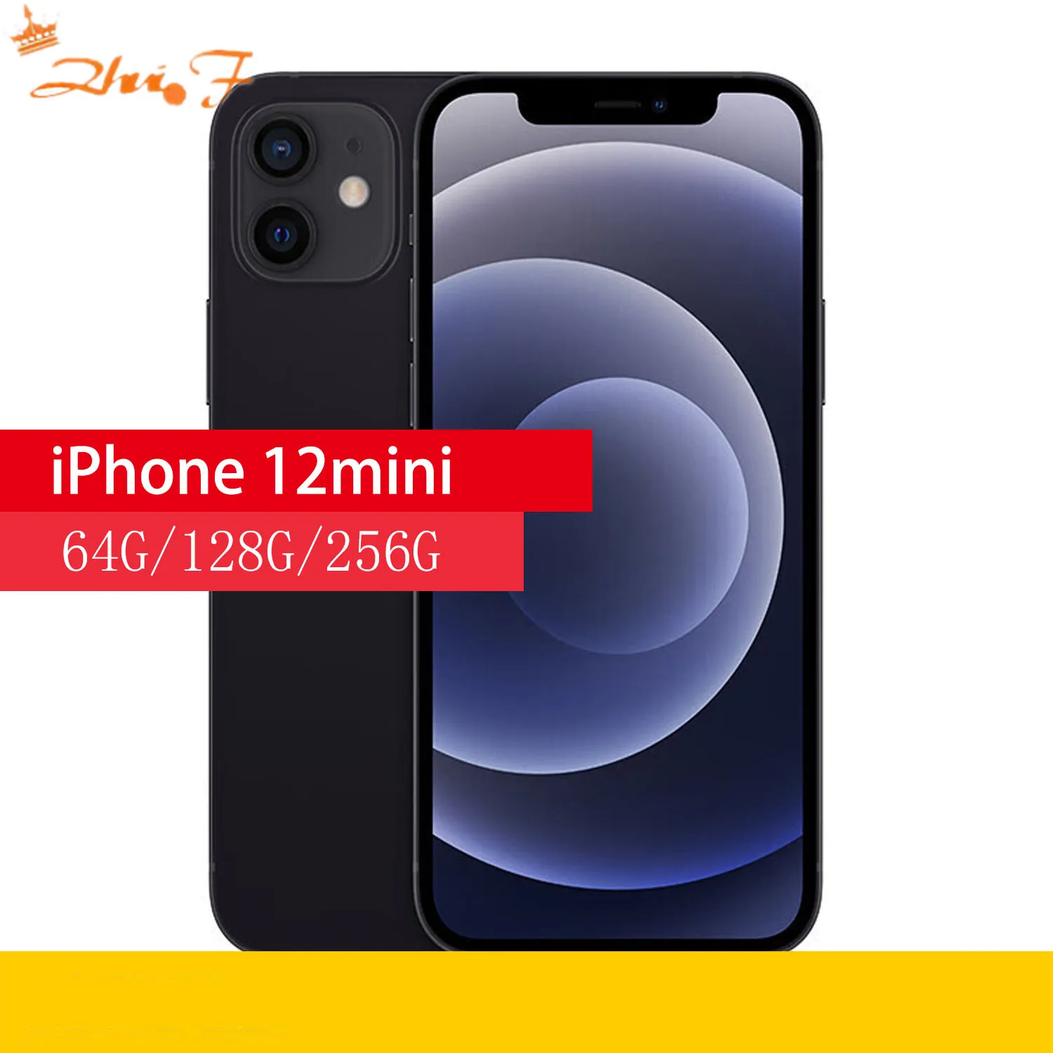 Apple Iphone 12 Mini 5G Face Id Telefono Cellulare Originale Usato Sbloccato 5.4 "64/128/256Gb Rom Hexa-Core Ios 12Mp Fotocamera