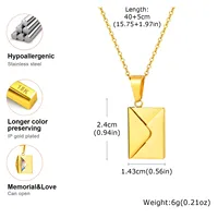 Collier médaillon Photo personnalisé, enveloppe, pendentif en forme de lettre d'amour pour femmes, pendentif Photo personnalisé, cadeaux 6 Collier médaillon Photo personnalisé, enveloppe, pendentif en forme de lettre d'amour pour femmes, pendentif Photo personnalisé, cadeaux 6