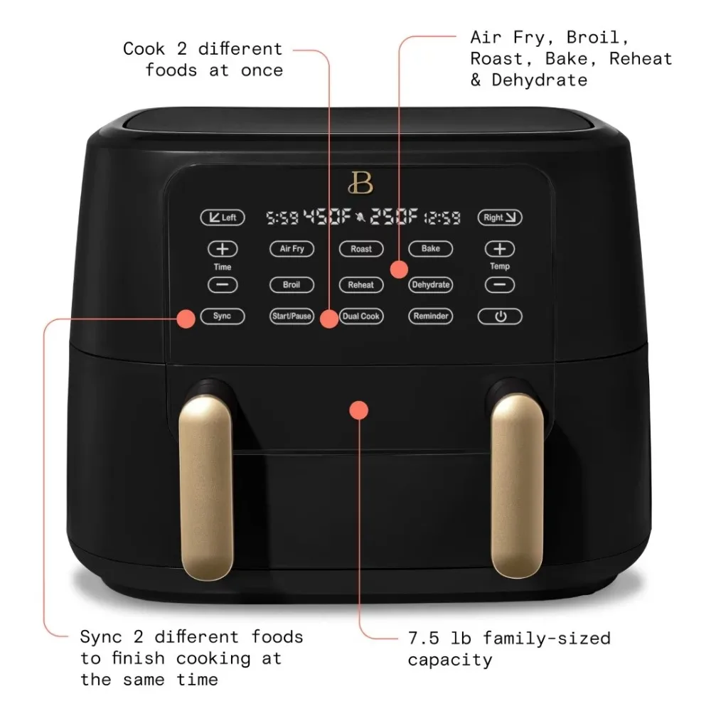 9 qt TriZone Air Fryer, Sage Green.USA.NEW - AliExpress