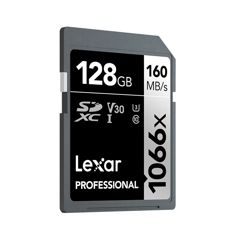 Lexar-SD ī 1066X  ִ 160 ްƮ/ 64 Ⱑ Ʈ 128 Ⱑ Ʈ 256 Ⱑ Ʈ SDXC UHS-I U3 V30 ÷ ޸ ī 3D 4K  ī޶