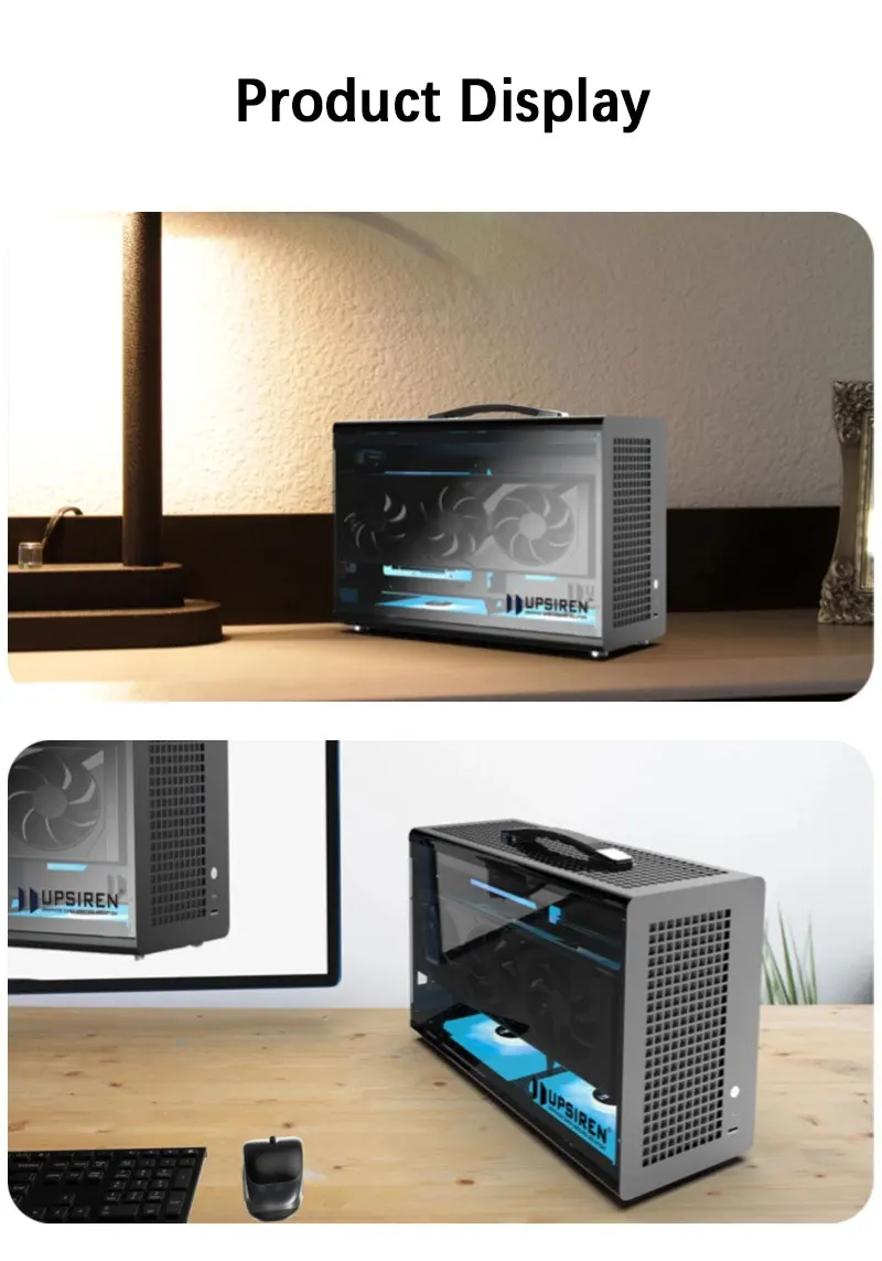 MD-1 ITX computer case,Support SFX power supply/ITX motherboard/graphics card(L)