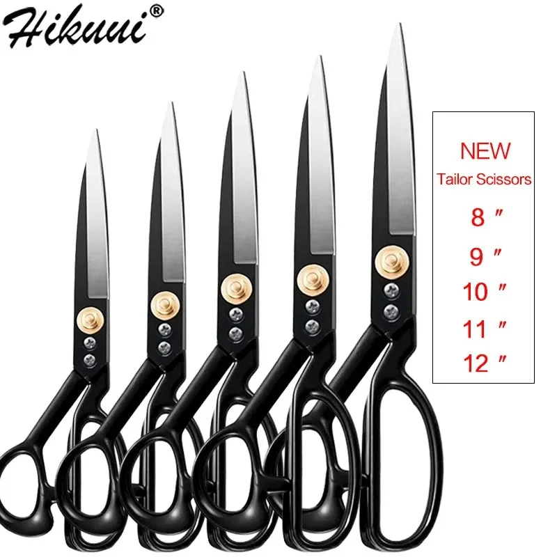 Sewing Scissors Tailor Scissors Craft Scissors Professional Sewing Tailor Scissors Kit Cutting Scissors for Cloth Needlework Aluminum Alloy Handle Fabric Cutter