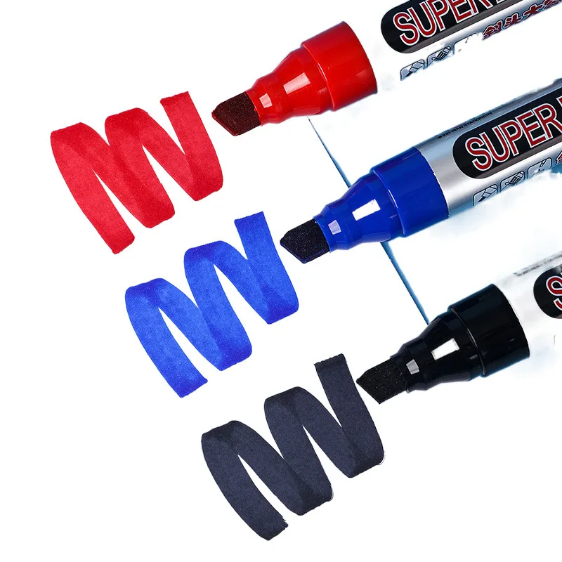 10MM SUPER Permanent Marker Big Bold Marker Pen Large Capacity Oil ...