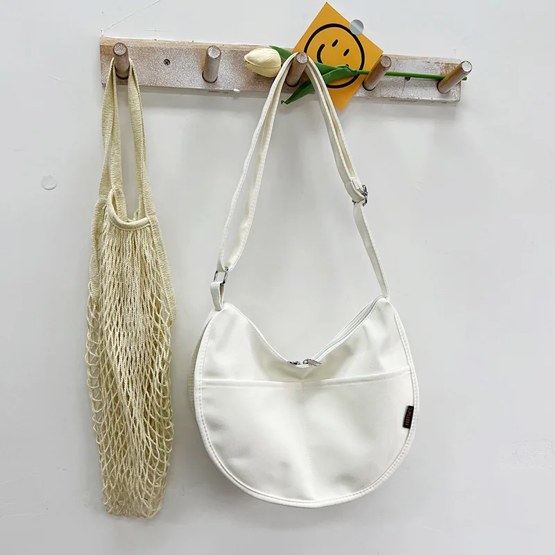 حقيبة كتف قماشية مع شعار ، حقيبة حمل مع اسم مطبوع ، حقيبة ظهر فئة ، حقيبة زلابية ، شخصية تصنعها بنفسك مخصصة