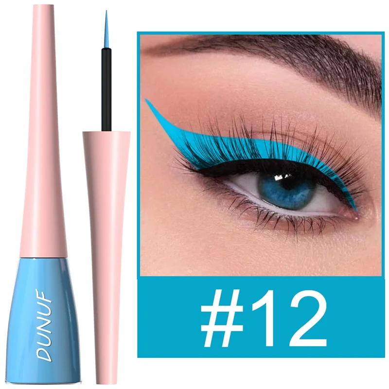 18 Colors Matte Colorful Liquid Eyeliner Pencil Waterproof Lasting Makeup Liquid Eye Liner Blue Green Yellow Eyes Cosmetics Pen eyeliner pencils liquid eyeliner eyeliner pen