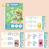 Tracing Workbook Montessori Books 32 Page Pen Control Training Early Childhood Exercise Book Reusable Calligraphy Copybook 5