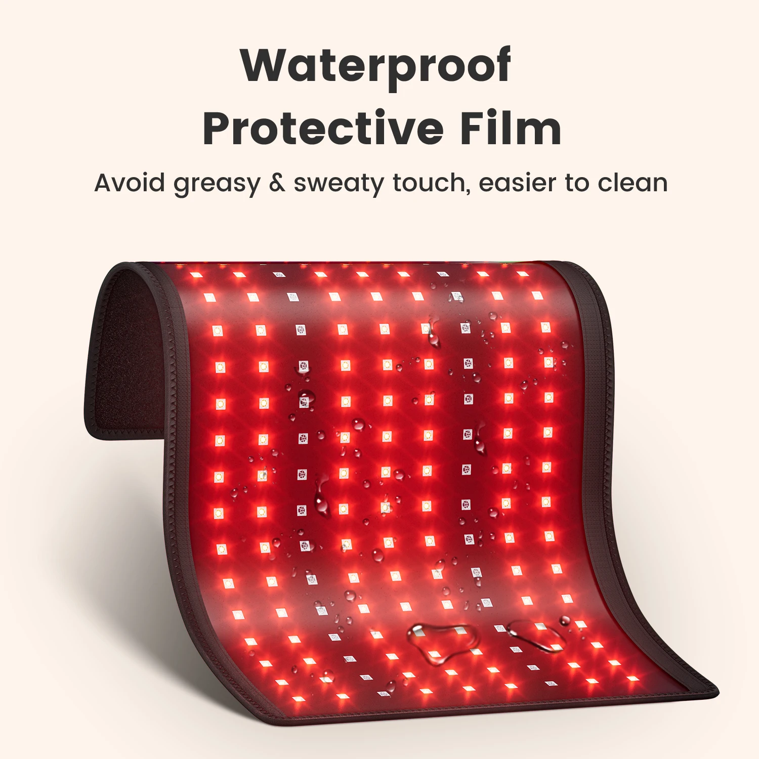 Fascia Terapia A Luce Rossa E Infrarossi - Per Dolori A Schiena, Gambe, Spalle, Con Timer, USB - Foto 9