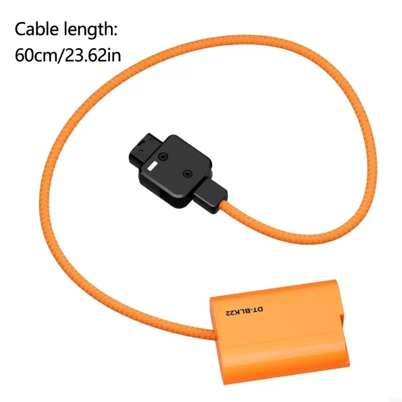 D Tap To DMW-BLK22 Battery Converter For S55K S5M2 GH7 GH6 GH5M Ensures Uninterrupted Video Recording
