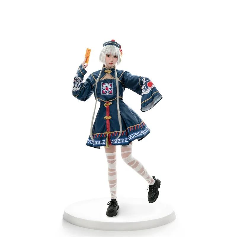 Anime Little Zombie Cosplay Costume Vampire Lolita Daily Retro Dress Adult Kids Girl Kawaii Halloween Carnival Suit