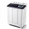 Household semi-automatic washing machine mini double cylinder with pulsator perfect choice for dormitory 1
