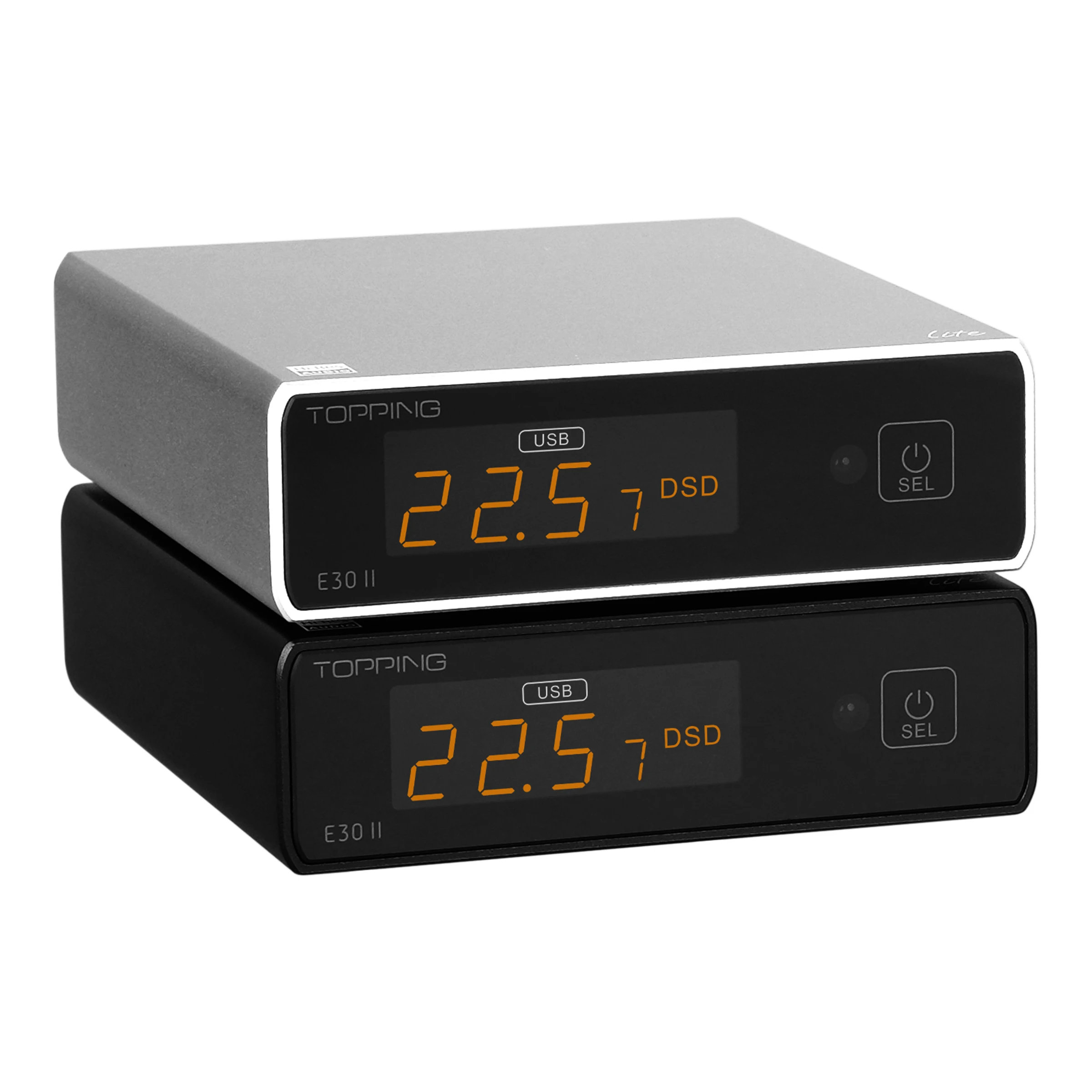 TOPPING E30 II lite DAC Decoder AK4493 XU208 32BIT/768K DSD512 Touch Operation Remote Control L30 HIFI