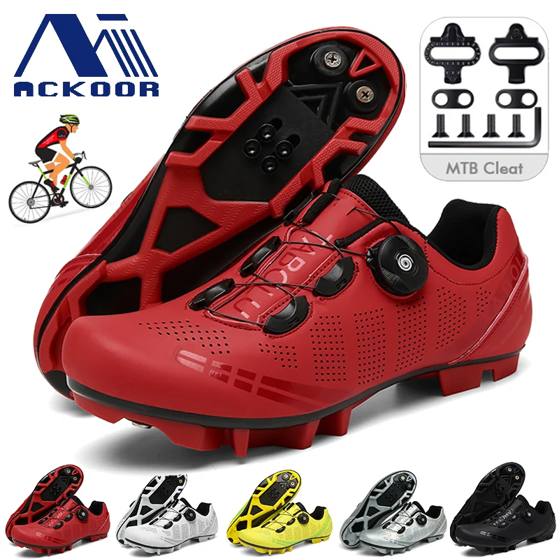 Cycling Shoes Unisex MTB Men Women Cleat Road Dirt Bike Flat Racing
