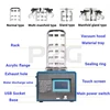 Benchtop Chamber Laboratory Vacuum Freezer Dryer Agriculture Lab Pilot Dry Ice Freeze Dryer Lyophilizer Pharmacy Freezer Dryer 5