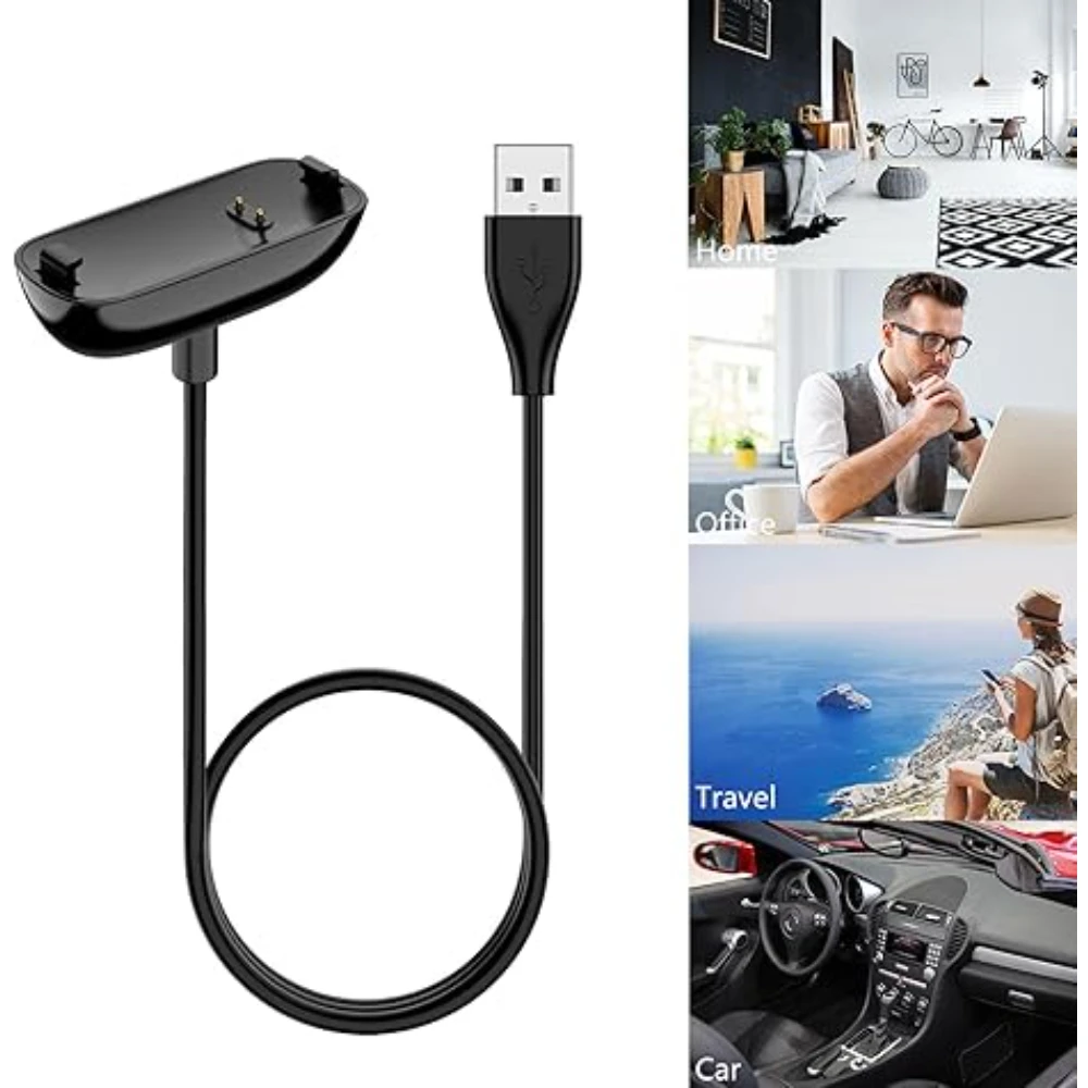 Fast USB Charger for Fitness Tracker – 3.3ft Replacement Charging Cable