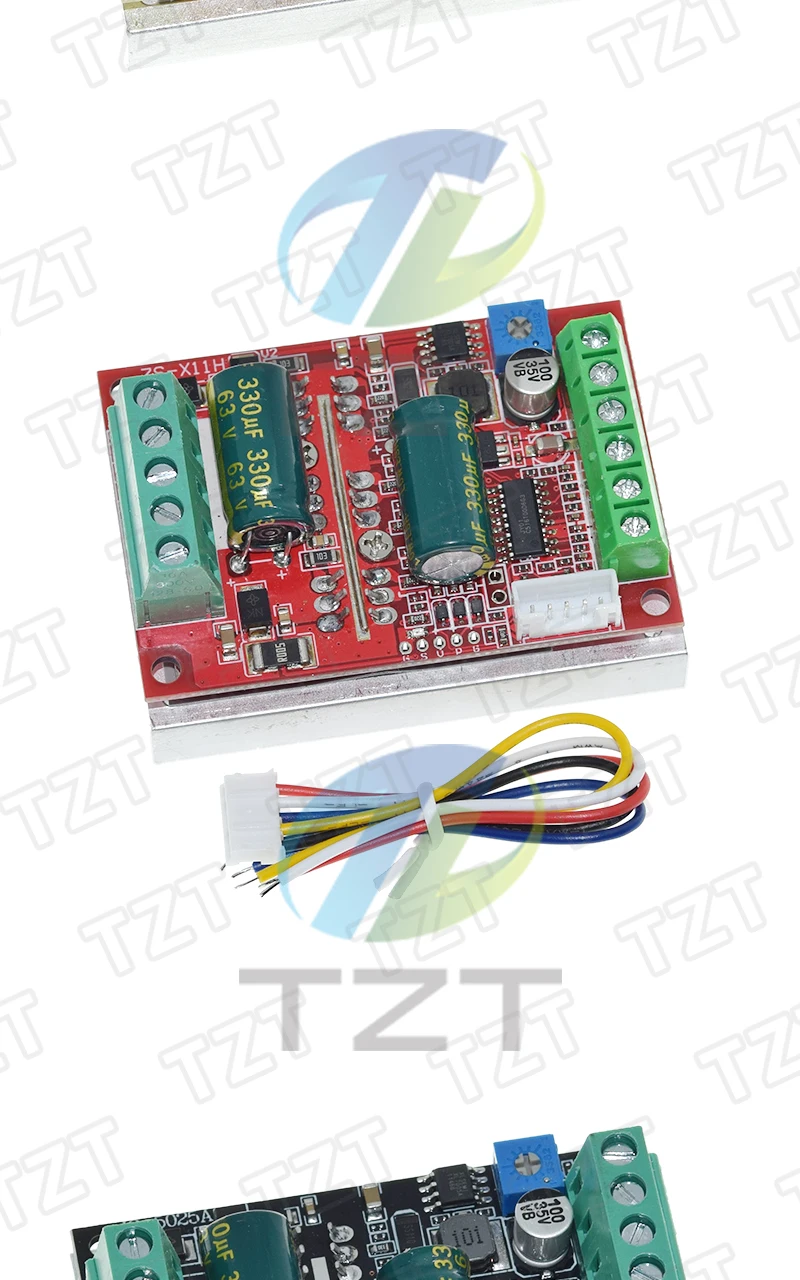 DC 6-60V 300/380/400W 35/25/20A BLDC Dreiphasen-DC-Bürstenloser Motorcontroller PWM Hall-Motorsteuerungsplatine 12V 24V 48V – Detail 17