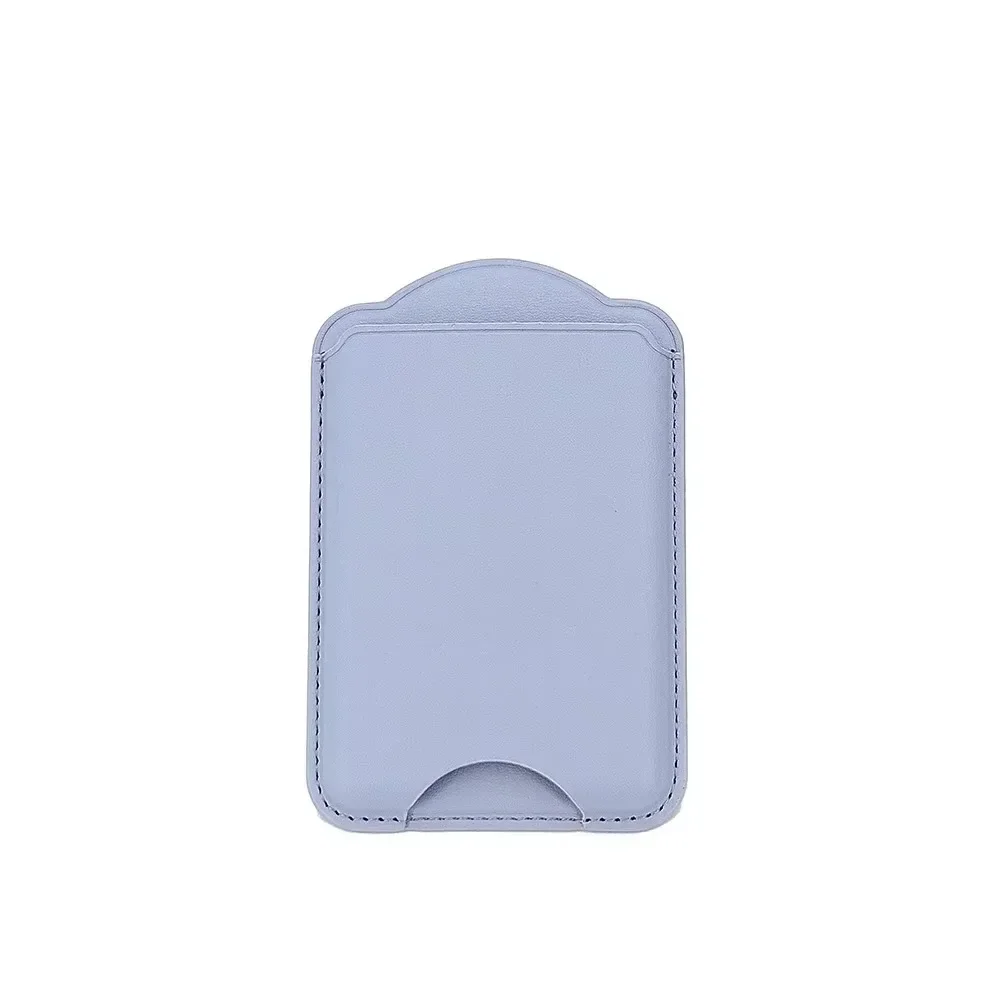 Magsafe Magnetic Leather Wallet Card Holder Case - Universal Smartphone Accessory