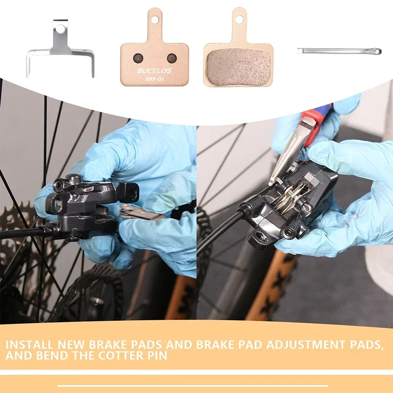 Bicycle Disc Brake Pads for Shimano B01S/B03S/B05S-RX Sintered-Metal Mtb Bike Hy