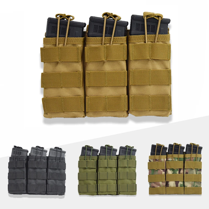 

Military Molle Pouch Tactical Single / Double / Triple Open-Top Magazine Pouch Airsoft Pistol Fast Ammo Bag Hunting Accessories