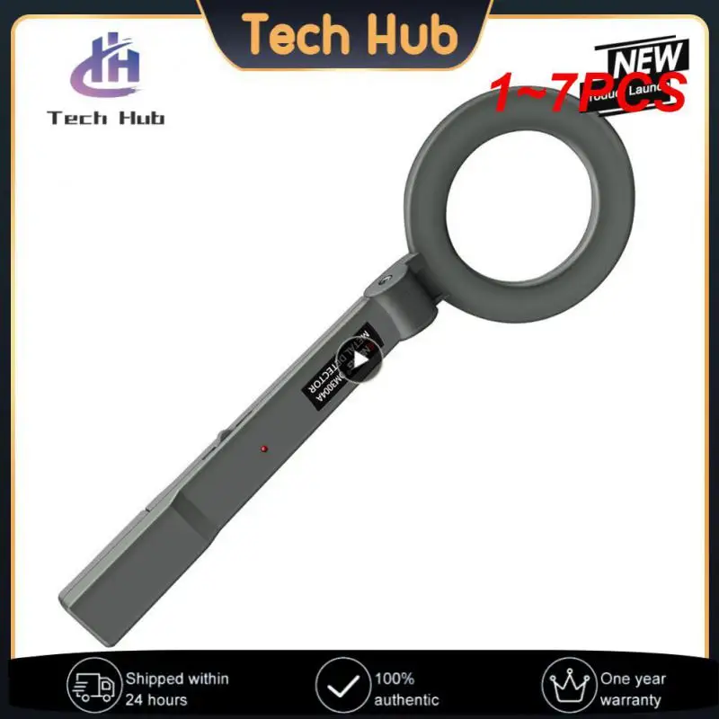 1~7PCS Metal Detector DM3004A Portable Handheld Folding Metal Finder Tracker Pinpointer Alarm Sensitive Search Coil Metal Detect