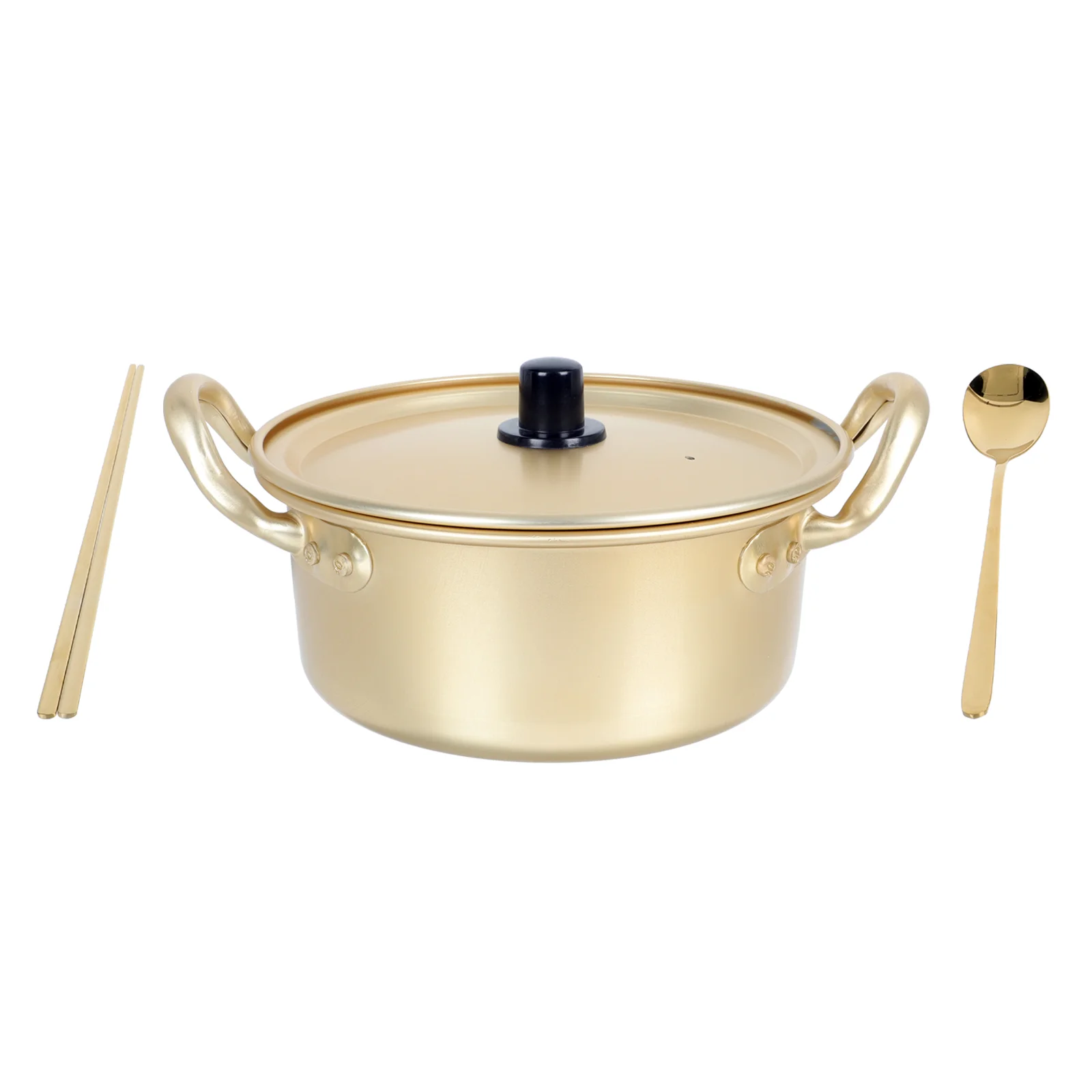 

1 Set Creative Fuel Gas Ramen Pot Kitchen Noodle Cooking Pot Small Stockpot