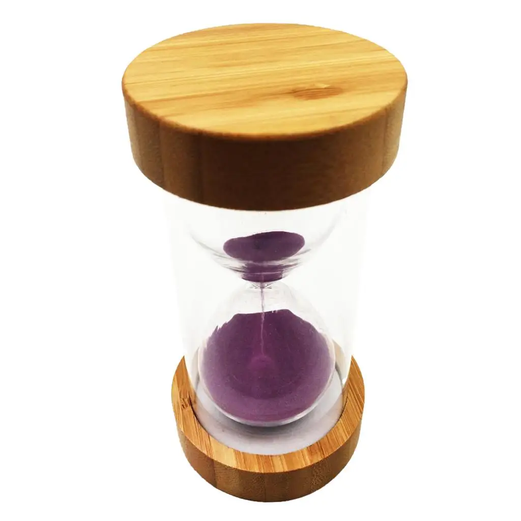 1min/3min/5min/20min/25min/30minAcrylic Sand Timer Hourglass Sand Clock Sandglass Tea Shop Cafe Xmas Kids Toy 5