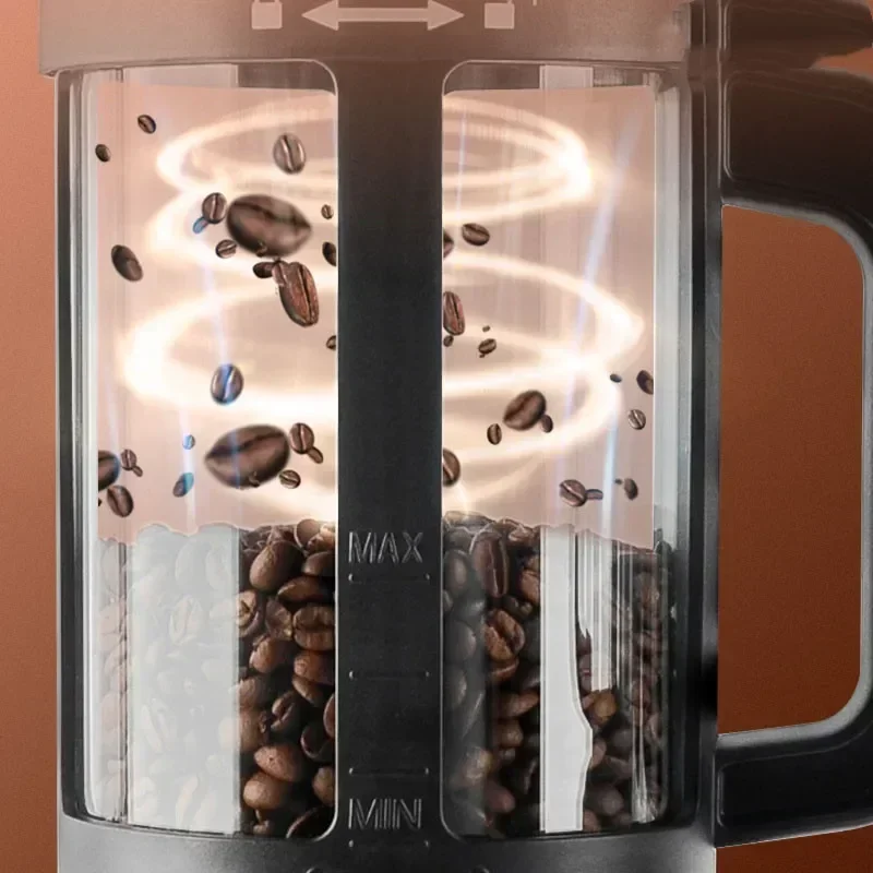 Full-Automatic Coffee Bean Roaster Temperature Regulating Hot Air Coffee Bean Household Automatic Cooling Double Knob Roaster