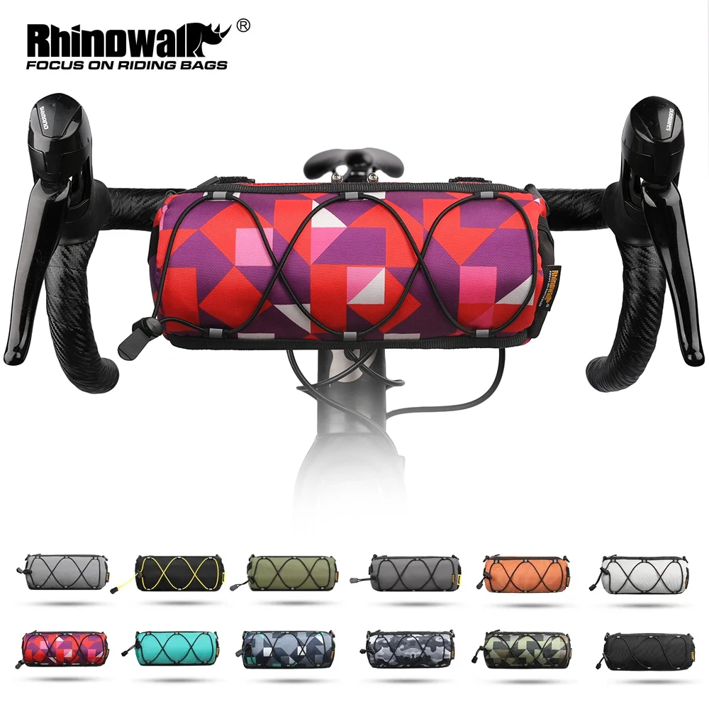 Rhinowalk RK9103 Bike Bag High Visibility Reflective Bicycle Handlebar Bag or Other Colors MTB Road CyclingBike Frame Tube Bag