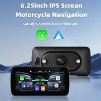 EKIY 6.25 inch Wireless CarPlay Moto Android Auto GPS Motorcycle Navigation Portable Digital Motorcycle Dashboard Display Screen - Image 3