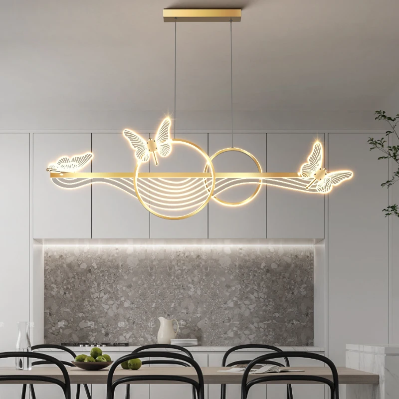 Pendant Chandelier Modern Dining Room - Nordic Light Luxury Dining Room Led  - Aliexpress