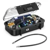 Portable Safe Box Travel Safe Box Large Capacity Security Lockbox Code Waterproof Key Lock Box with Removable Cable Handle 1