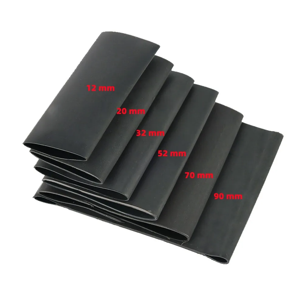 Heat Shrink Tube 1Meter 4:1 With Glue Thermoretractile Shrinkable 2 4 8 16 24 40 52 120