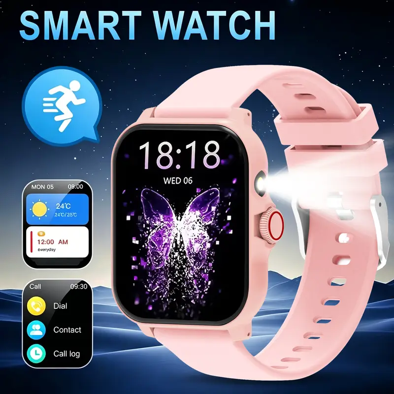 2026 New Smartwatch,Wireless Calling,Multiple Sports Modes,Sedentary Reminder, Calculator,Full Touch HD Screen,Custom Dial Wallpaper,For Android & Ios, Ideal As A Gift - Image 10