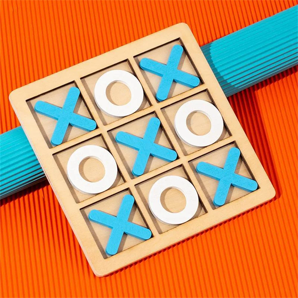 Game Interaction Puzzles Training Brain Learing Early Educational Toys For Children Kids Montessori Chess Play Wooden Jigsaw Toy 2