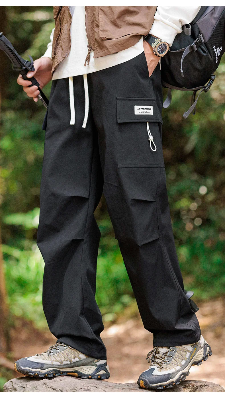 Description Picture 2 of item2024 New Waterproof Tactical Cargo Pants Men Combat Trousers Pants Multiple Pockets Working Hiking Casual Trousers Pants Men
