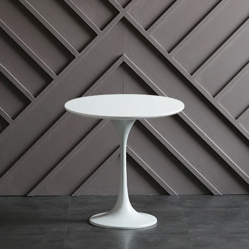 Luxury Round Coffee Tables Wooden Design Low Small Coffee Tables Center Salon Patio Mesa nesting Corner Furniture mobile