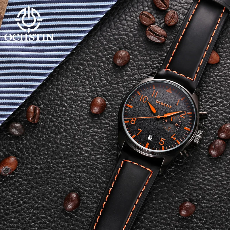 OCHSTIN men's watches multifunction quartz movement personality trend new 2024 pilot series men's quartz watches