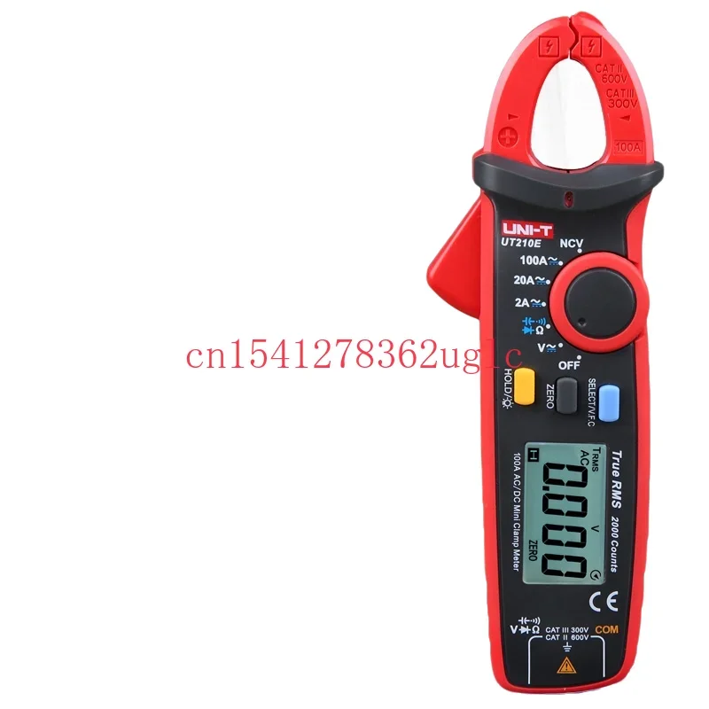 

Ut210a Digital Clamp-Type Multimeter Electrical AC/DC Voltage Current Capacitance Resistance Frequency Conversion