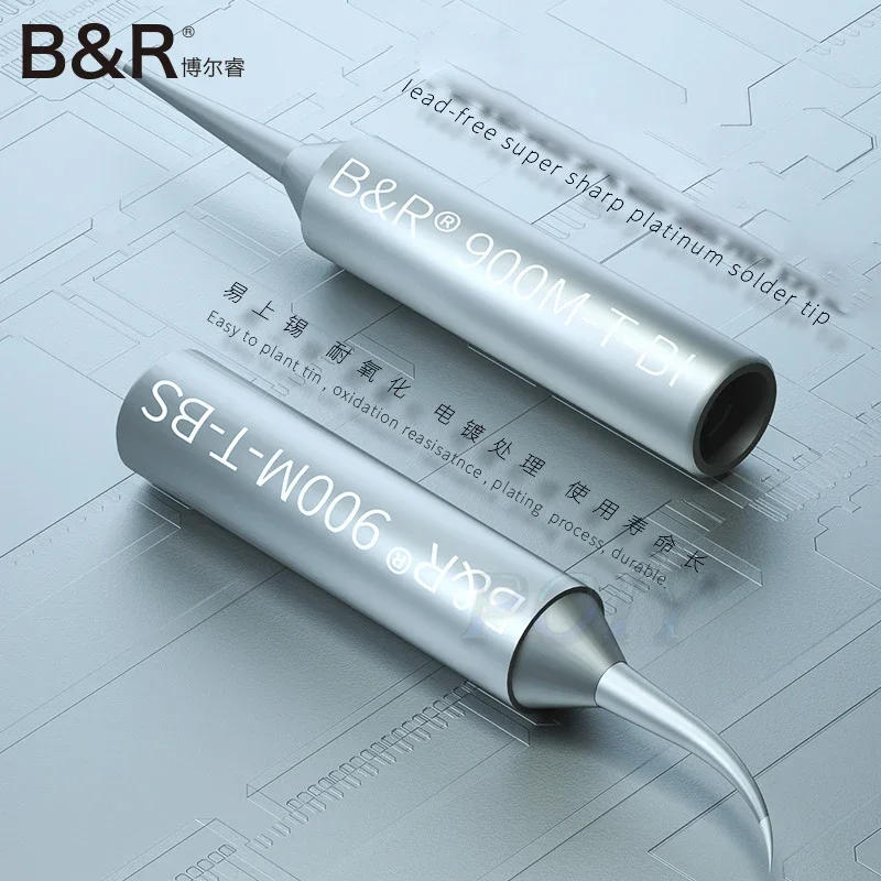 0.1mm Ultra Thin Soldering Iron Tips 900M-T-BI/BS Solder Joint Long Life High-speed Heat Transfer Solder Iron Sting soldering iron tips