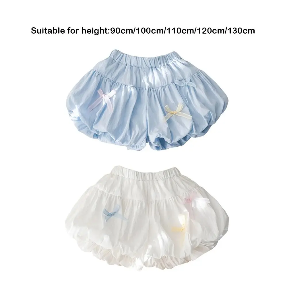 Polyester Girls Beach Shorts Elastic Waist