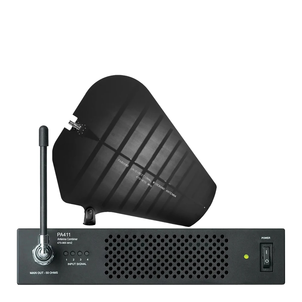 PA411 전문가용 인이어 모니터 UHF 안테나 결합기 PA805 패시브 안테나 분배 시스템 IEM 신호 증폭기