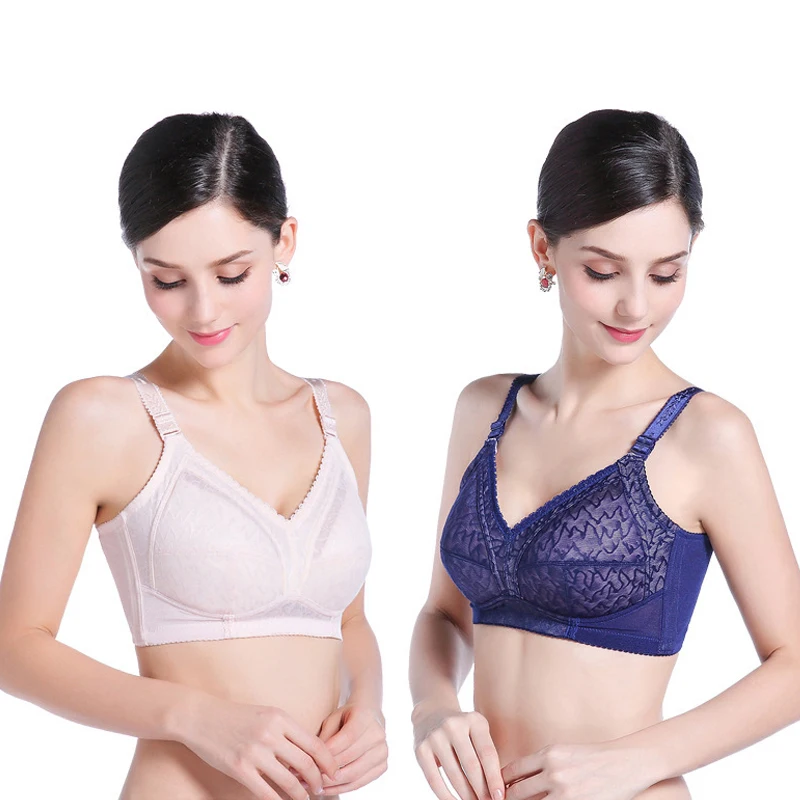 Nursing Underwear Gathers Anti-sagging Maternity Bra Comfortable Breastfeeding Sexy Bra Large Size Lace Nursing Bra Cup EFG 5