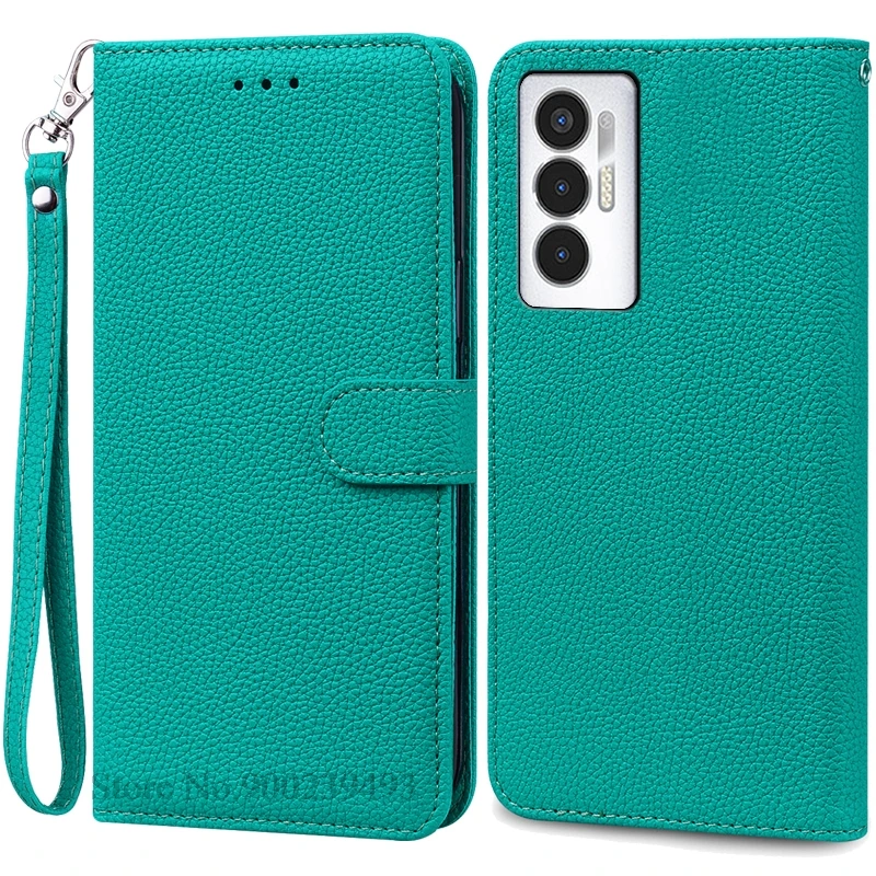 Premium Wallet Leather Flip Cover - Elegant Phone Case with Bumper Protection