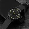 Fashionable business men's watch ultra-thin mesh belt Roman pattern trendy simple men's and women's quartz watch 5