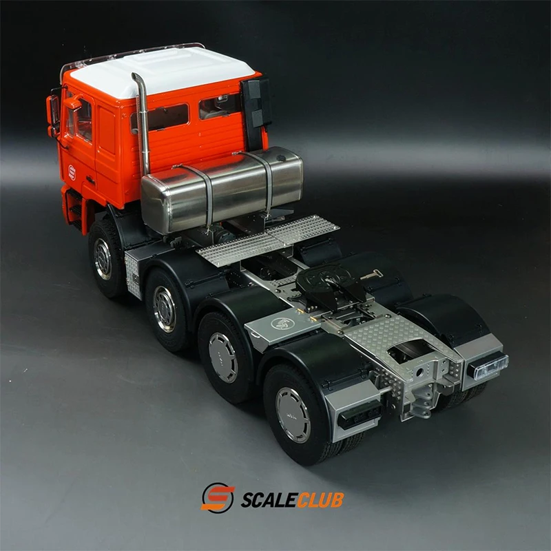 Scaleclub1/14 F2000 JX 8X4 Delong all metal front 4 rear 8 rear 8 2
