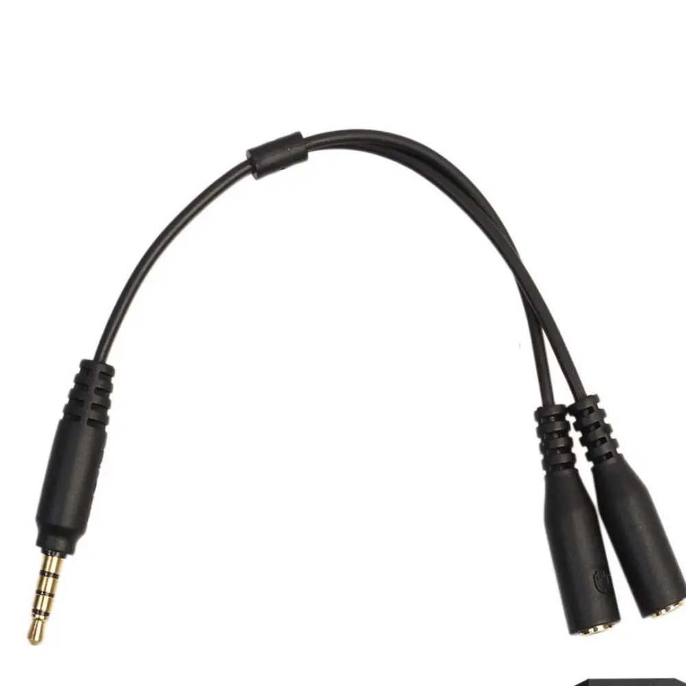 

Accessories 3.5mm Audio Cable Cable Adapter Audio Converter Audio Splitter Cable Microphone Separator Headset Adapter Cord