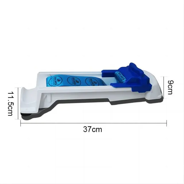 1pc White and Bule Vegetable Meat Rolling Machine Stuffed Grape Leaf Meat Roller Wrapping Cabbage Meat Rolling Kitchen Gadget 6