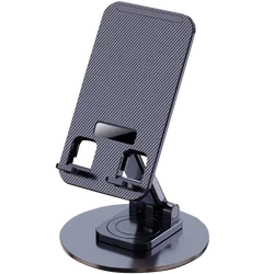 Universal Free Rotatable Multi - Angle Metal Phone Stand with Adjustable Support (1pcs)