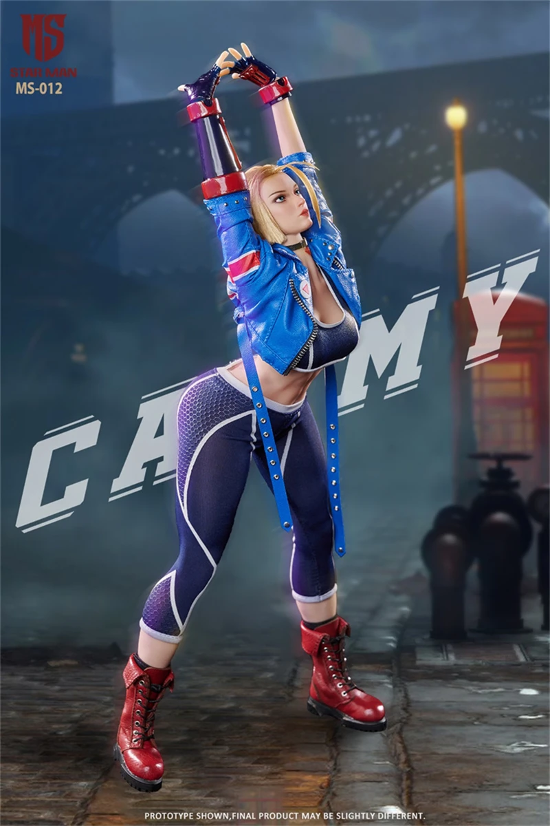 キャミィ風　アクションフィギュア　1/6　STAR MAN 　MS-012 STAR MAN MS-012 1/6 Street Girl Female Fighter 6 Cammy 12