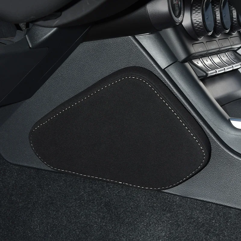 

Suede Car Interior Leg Knee Pillow Cushion Elbow Pad Center Console Leg Support For Toyota GR86 Subaru BRZ Accessory Memory Foam